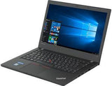 Lenovo ThinkPad T470, Intel Core i7-6500, 2.50GHz, 8GB RAM, 256GB SSD, Windows 10 Pro