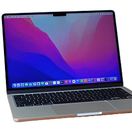 Apple MacBook Air 2022 M2, 3.49 GHZ, 8GB, 251GB SSD, macOS Sequoia