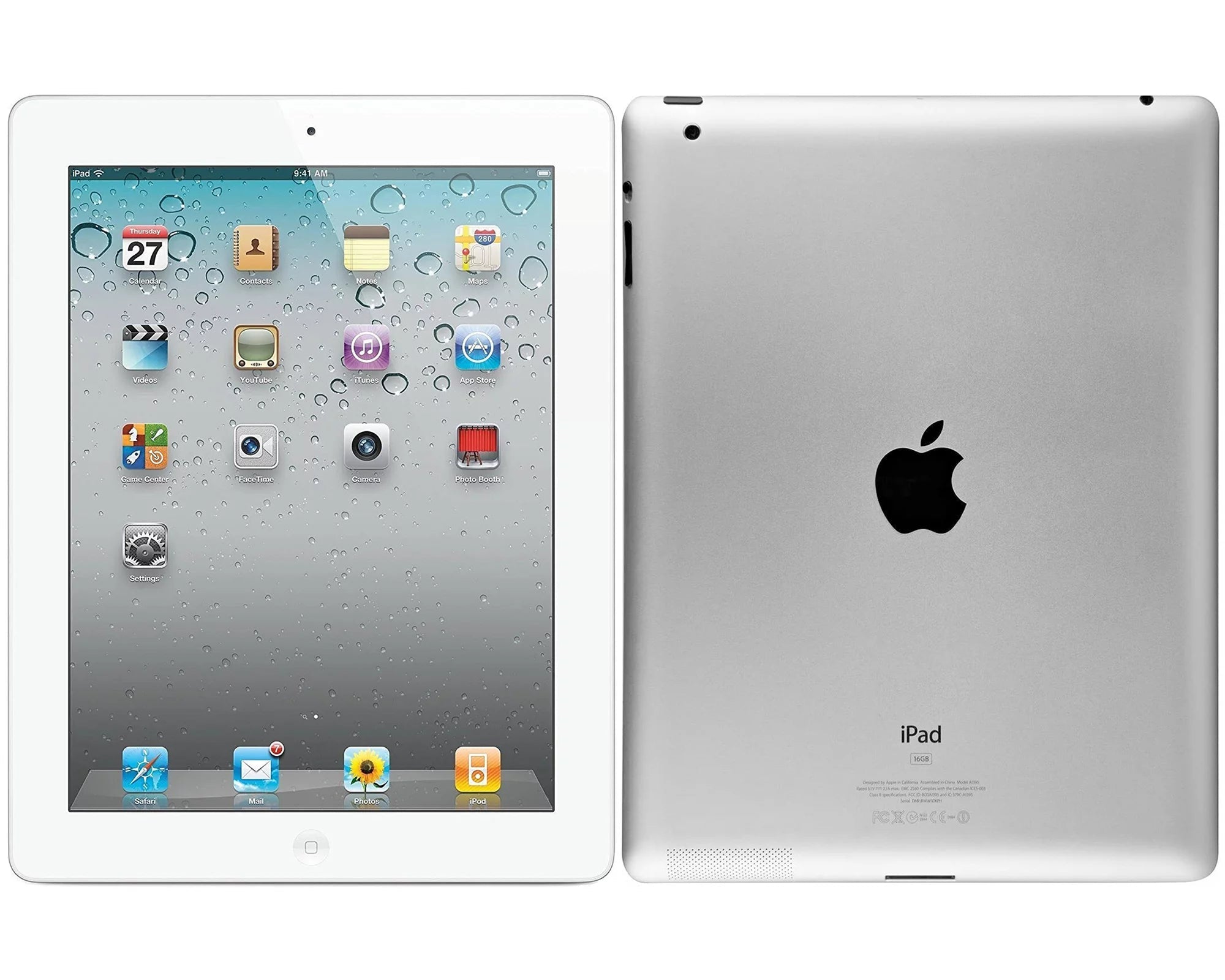 Apple iPad 4th purchases Generation 32GB in Silver with case