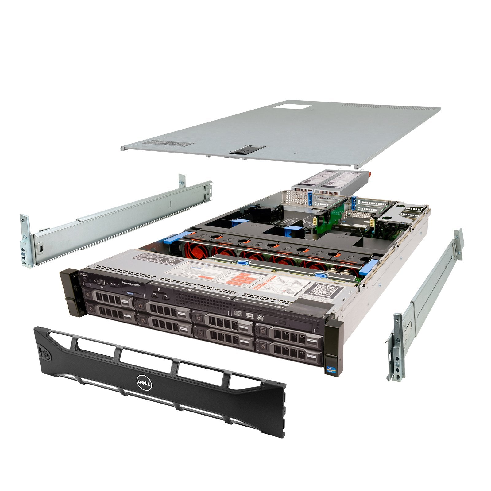 Dell R720 R720xd Dell PowerEdge R720xd Xeon E5-2690 256GB RAM, 22TB – PC Retro Shop